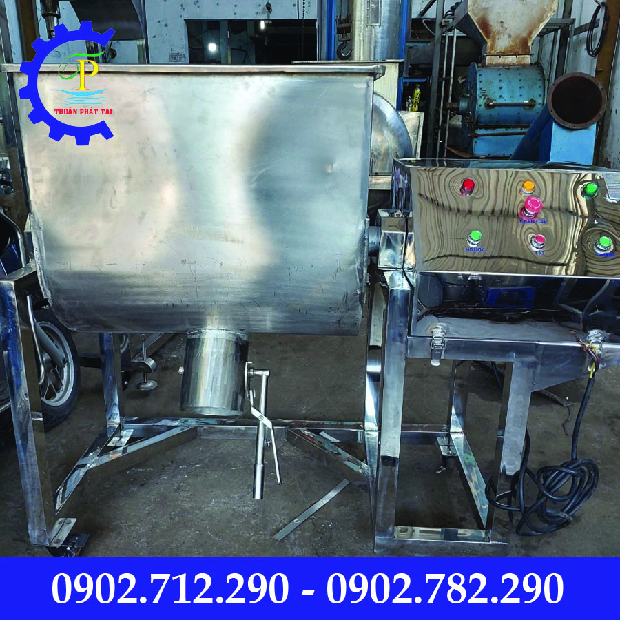 Máy trộn bột khô chữ U công xuất lớn